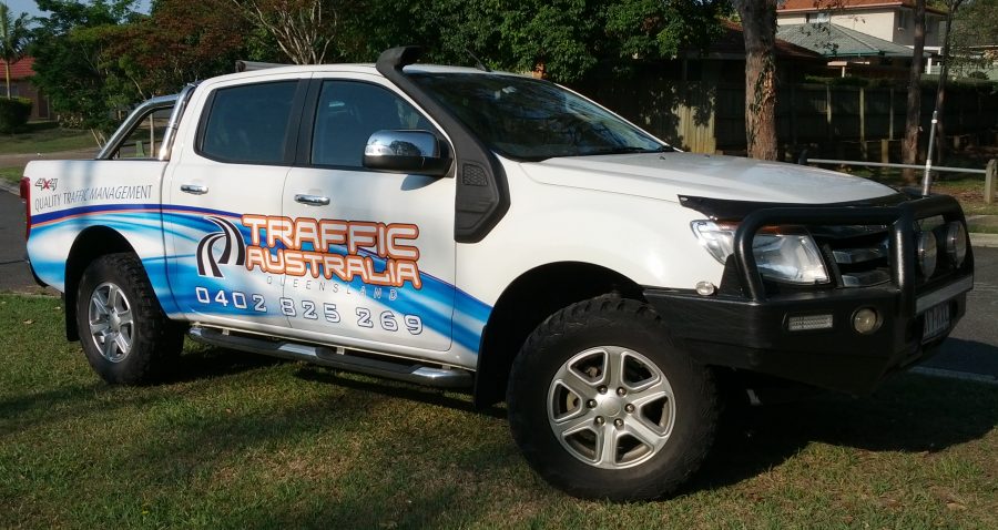 Traffic Australia – Half Vehicle Wraps – Albion – Brisbane