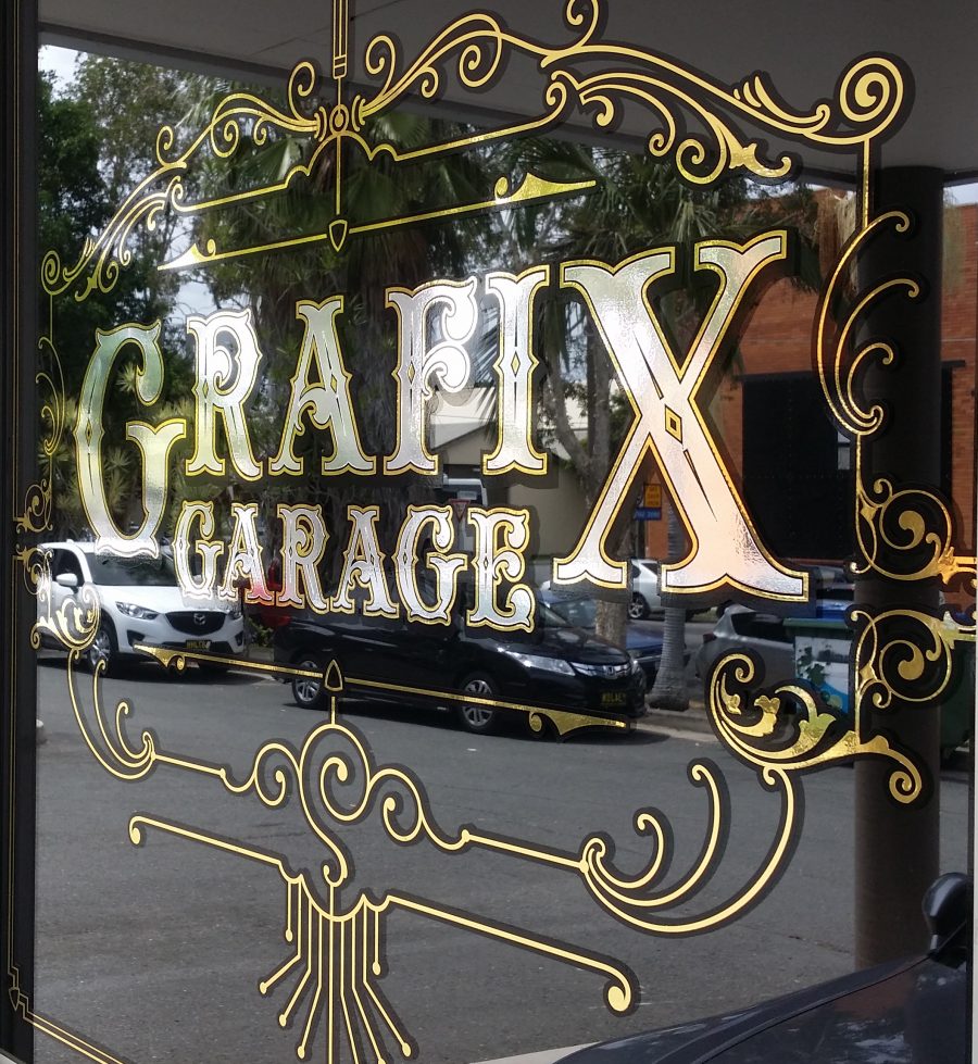 Cast and Mirror Window Graphics – West End – Brisbane