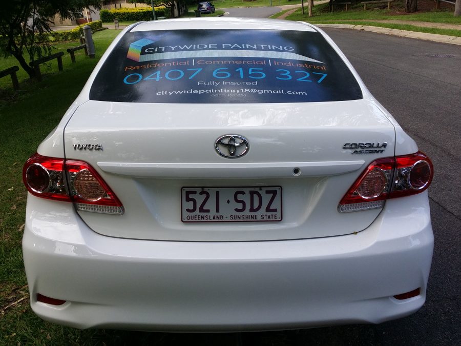 One Way Vision Graphics Car Windows – Sunshine Coast – Brisbane