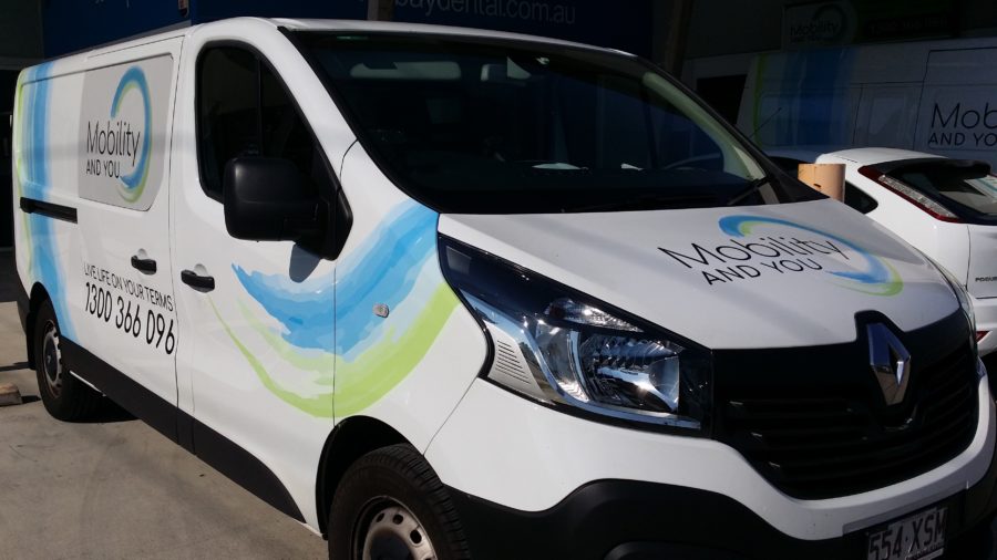 car and van Vinyl lettering and graphics – deception bay qld