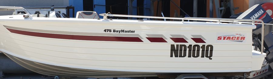 Boat Rego/Lettering/Stripes – Brisbane and the Sunshine Coast