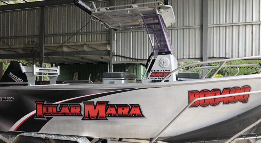 Boat Graphics and Rego Numbers-Burpengary and Brisbane