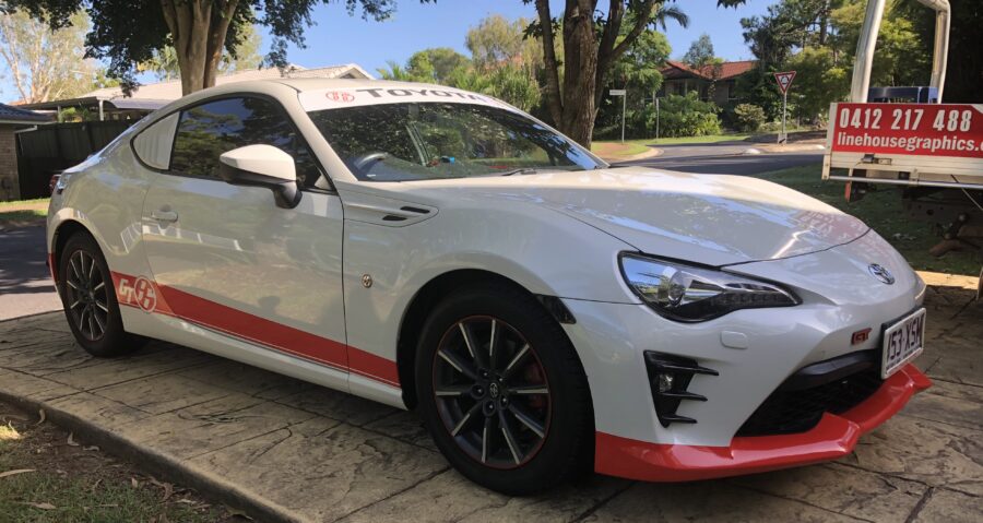 Toyota GT86 – Side Stripes – Kallangur and Burpengary