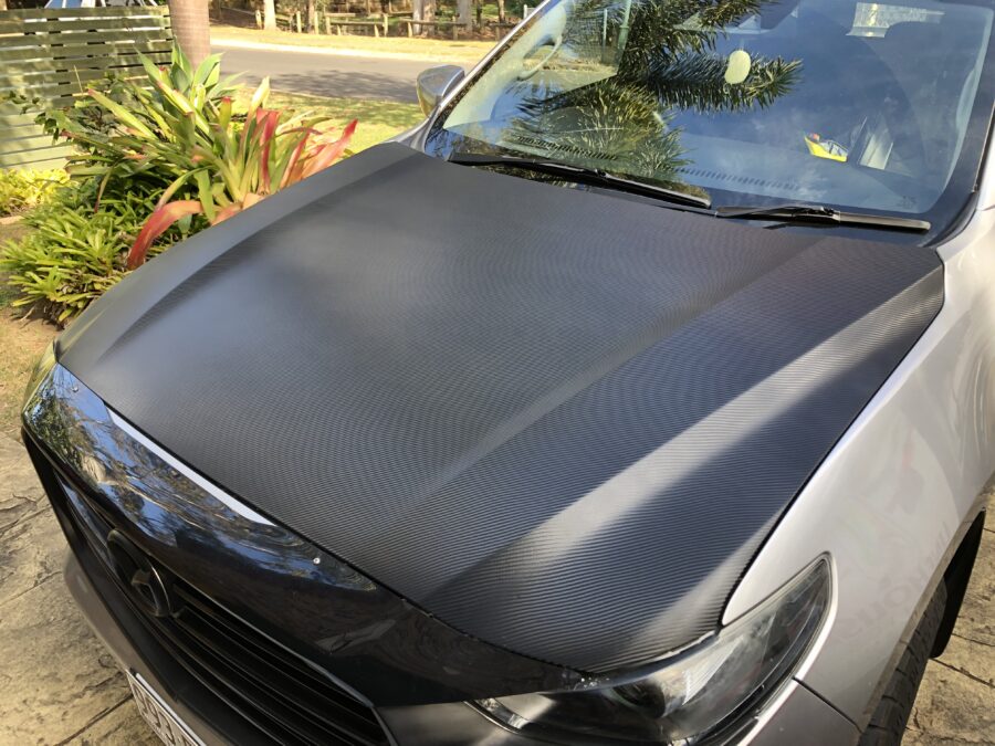 Get a Sleek Look with Carbon Fibre Bonnet Wraps