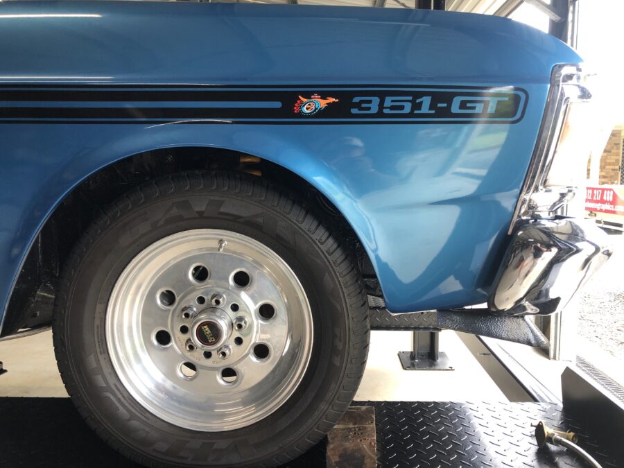 Falcon gt351 side stripes