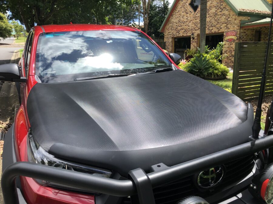 Carbon fibre bonnet wrapping Kallangur-north lakes