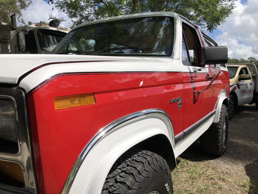 Ford Bronco Pinstripes-Kallangur, Brisbane